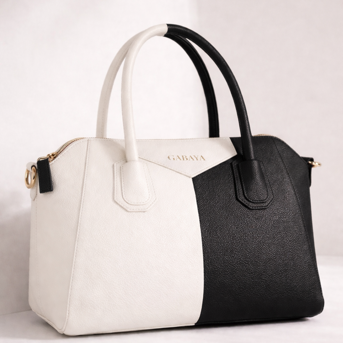 Two-Tone Structured Bag